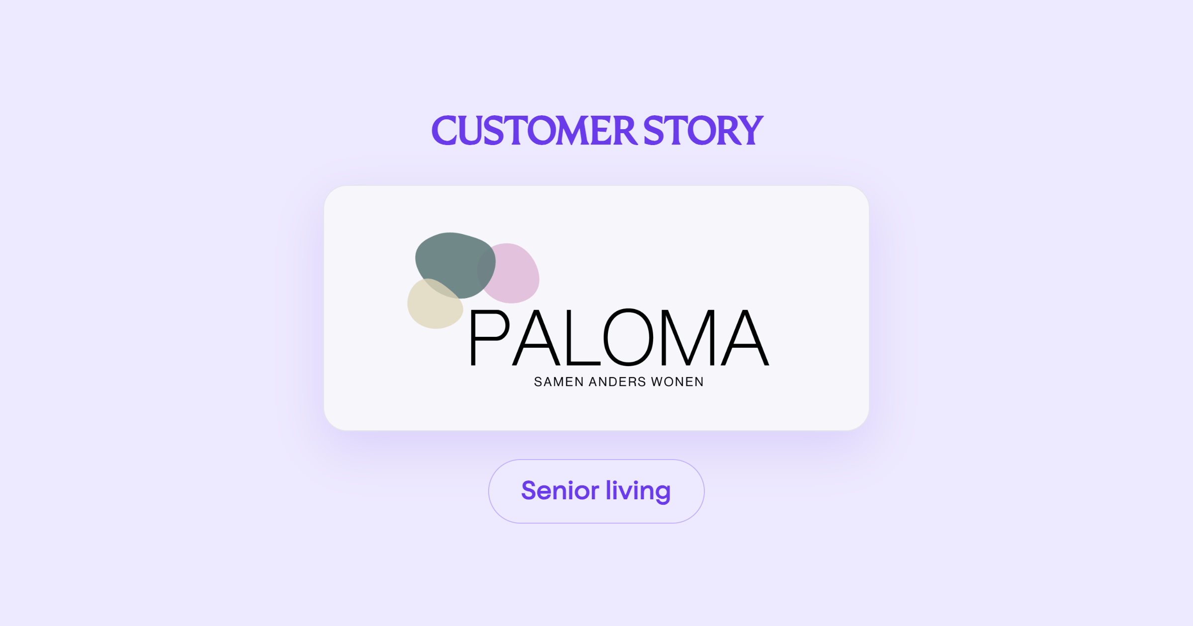Paloma customer story · Senior living